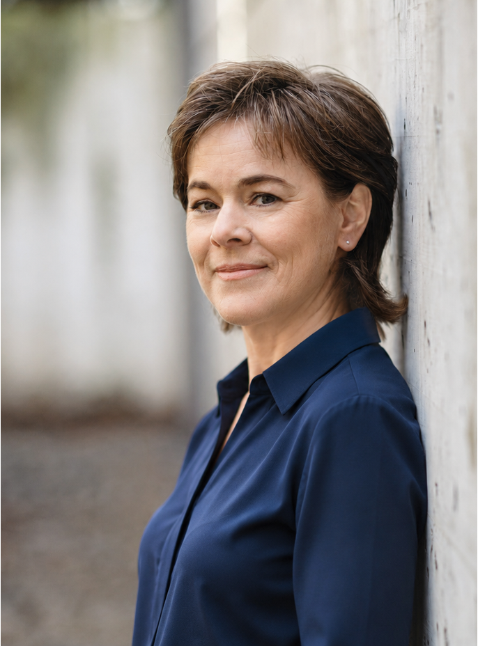 Sabine Giller bei der Arbeit